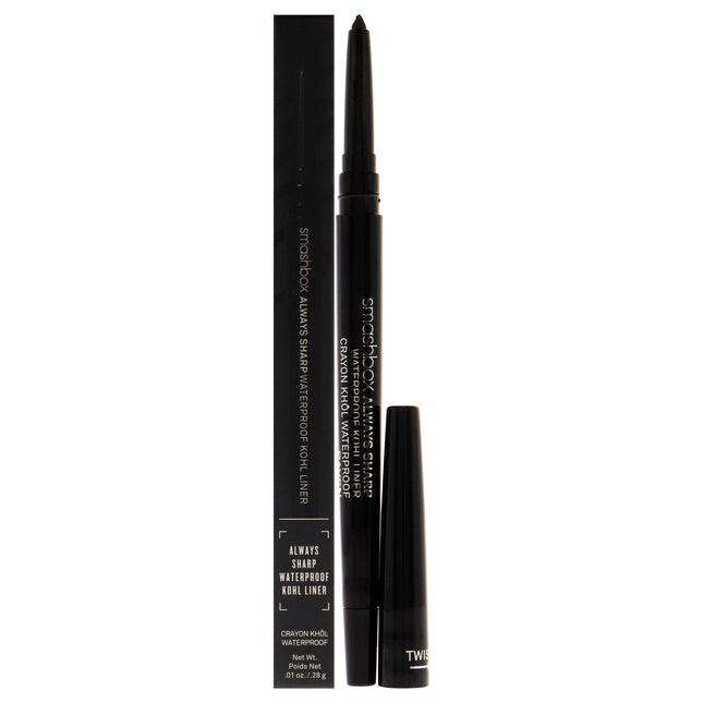 SmashBox Always Sharp Waterproof Kohl Liner in Raven - 0.01 oz Eyeliner for Women