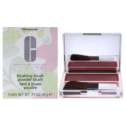 Get Cheeky with Clinique Blushing Blush Powder Blush - 110 Precious Posy for Women - 0.21 oz