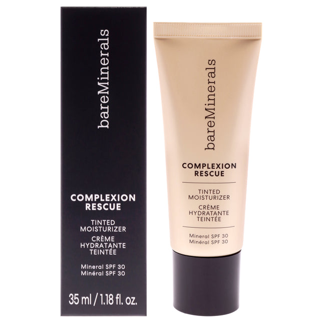 bareMinerals Complexion Rescue Tinted Moisturizer SPF 30 - 07 Tan Amber for Women - 1.18 oz Makeup