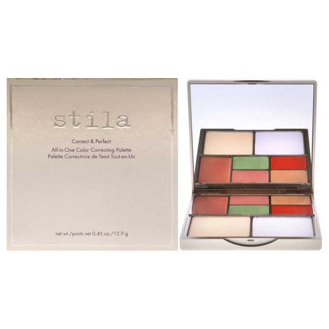 Stila Correct and Perfect All-In-One Color Correcting Palette for Women - 0.45 oz Corrector