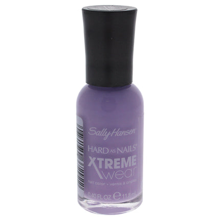 Sally Hansen Hard As Nails Xtreme Wear Nail Color in Lacey Lilac - Long Lasting Nail Polish for Women