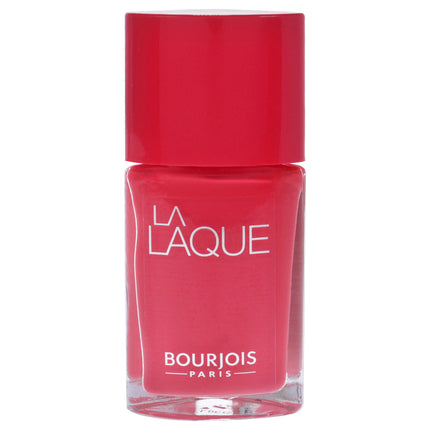 Bourjois La Laque 04 Flambant Rose Nail Polish for Women - 0.3 oz