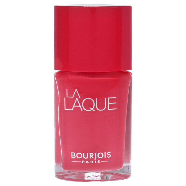 Bourjois La Laque 04 Flambant Rose Nail Polish for Women - 0.3 oz