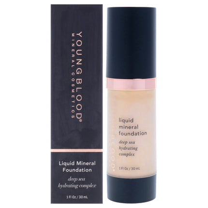 Youngblood Liquid Mineral Foundation - Shell for Women - 1 oz Foundation