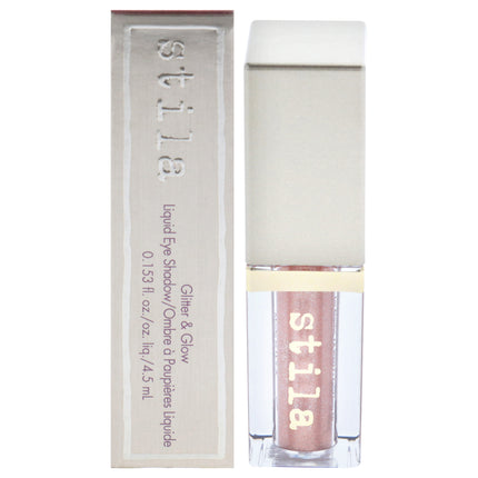 "Stila Glitter and Glow Liquid Eye Shadow in Rose Gold Retro - Long Lasting Eye Makeup for Women"