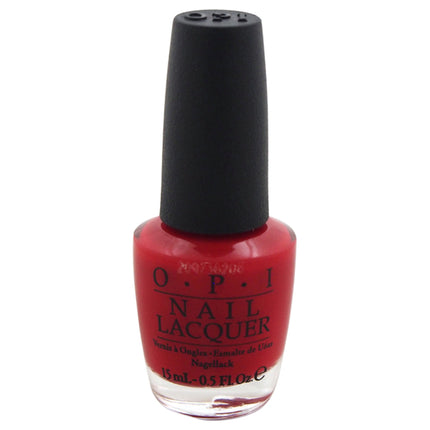 OPI Nail Lacquer in Big Apple Red for Women - 0.5 oz Nail Polish