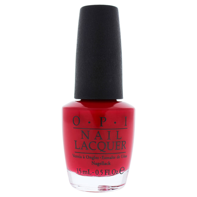 OPI Nail Lacquer in Color So Hot It Berns: 0.5 oz Nail Polish for Women