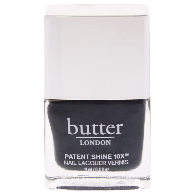 Butter London Patent Shine 10X Nail Lacquer in Earl Grey for Women - 0.4 oz Nail Polish - Long-Lasting High-Shine Formula