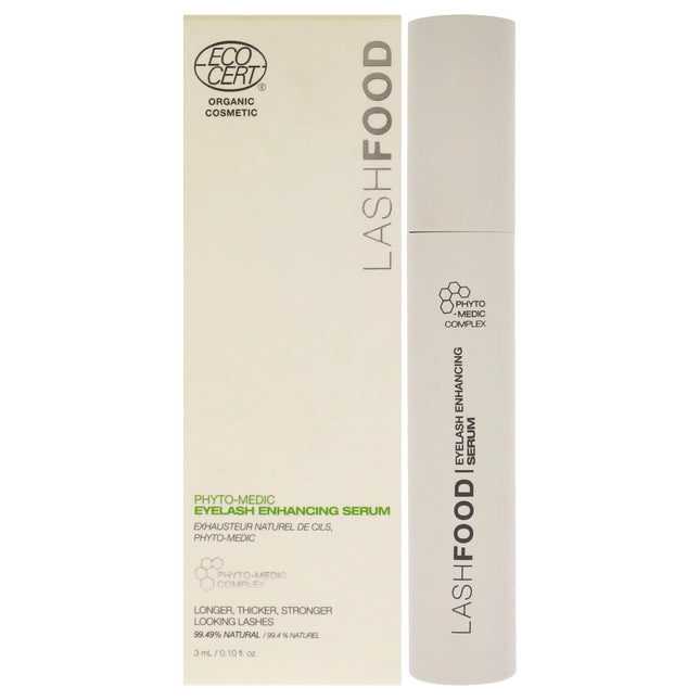 LashFood Phyto-Medic Eyelash Enhancer for Women - 0.1 oz Eyelash Serum