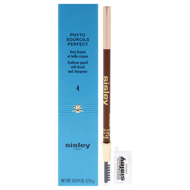 Sisley Phyto-Sourcils Perfect Cappuccino Eyebrow Pencil With Brush and Sharpener for Women