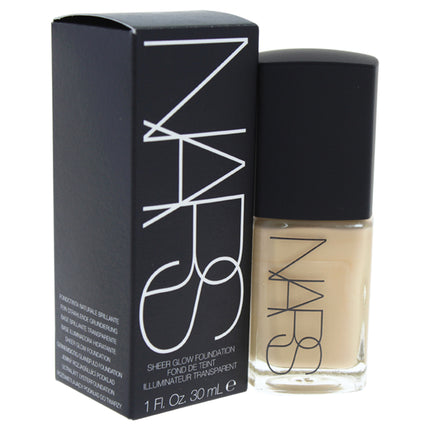 NARS Sheer Glow Foundation - L4 Deauville-Light for Women - 1 oz Foundation