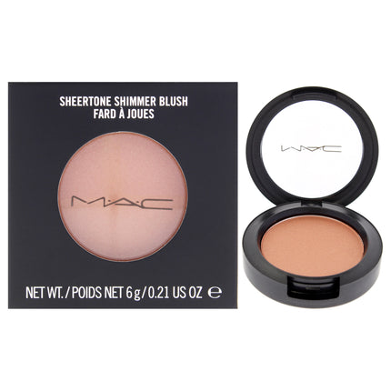 MAC Sheertone Shimmer Blush - Sunbasque for Women - 0.21 oz Blush