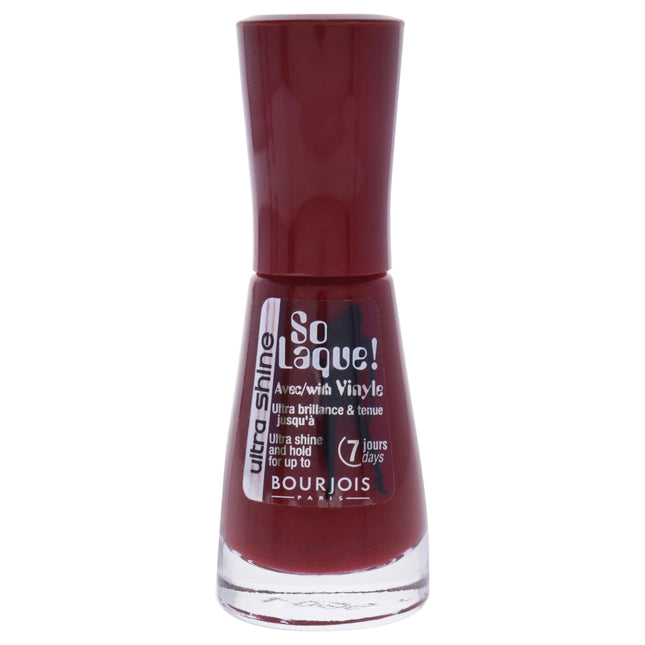Bourjois So Laque Ultra Shine Nail Polish in Rouge Diva - Long-Lasting Color and Shine