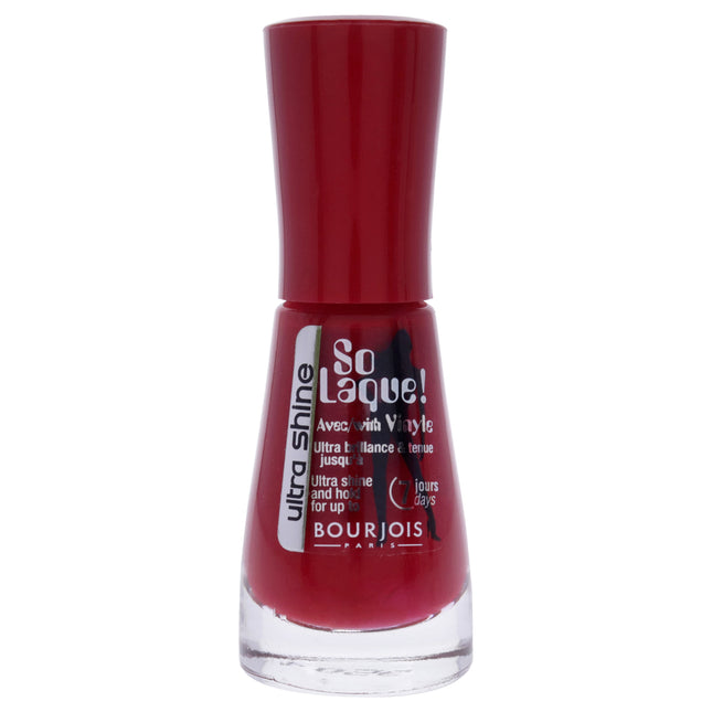 Bourjois So Laque Ultra Shine Rouge Escarpin Nail Polish for Women - 0.3 oz