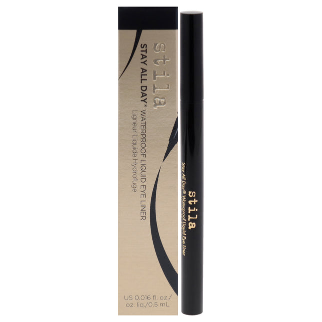 Stila Stay All Day Waterproof Liquid Eye Liner - Intense Black for Women - 0.016 oz Eyeliner