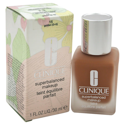 Clinique Superbalanced Makeup - 15 Golden (D-G) - Dry Combination To Combination Oily Foundation for Women - 1 oz