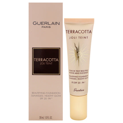 Guerlain Terracotta Joli Teint Beautifying Foundation - Natural, 1 oz Foundation for Women with SPF 20