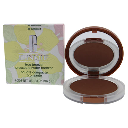 "Get a Sun-Kissed Glow with Clinique True Bronze Pressed Powder Bronzer - 02 Sunkissed"