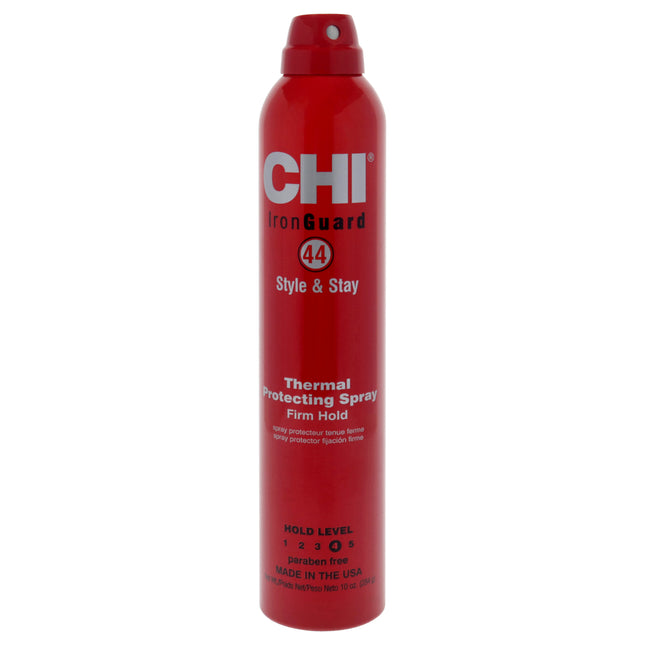 CHI 44 Iron Guard Style Stay Thermal Protecting Spray - Firm Hold for Unisex - 10 oz Hair Spray