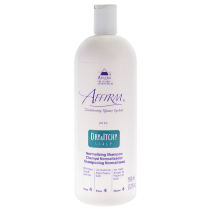 Avlon Affirm Dry Itchy Scalp Normalizing Shampoo - 32 oz for Unisex