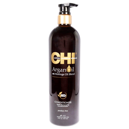 CHI Argan Oil with Moringa Oil Blend Conditioner for Unisex - 25 oz Conditioner