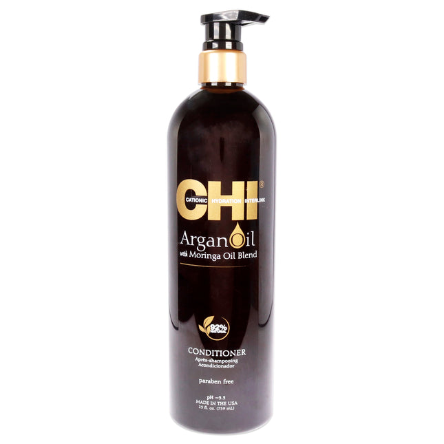 CHI Argan Oil with Moringa Oil Blend Conditioner for Unisex - 25 oz Conditioner