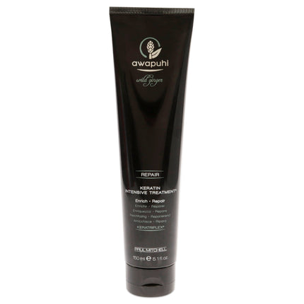 Paul Mitchell Awapuhi Wild Ginger Keratin Intensive Treatment for Unisex - 5.1 oz Treatment