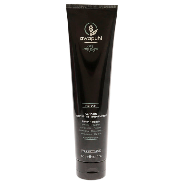 Paul Mitchell Awapuhi Wild Ginger Keratin Intensive Treatment for Unisex - 5.1 oz Treatment