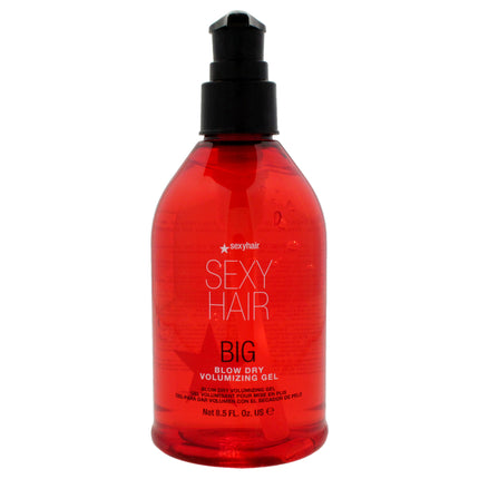 Big Sexy Hair Blow Dry Volumizing Gel by Sexy Hair for Unisex - 8.5 oz Gel - Volumizing hair gel for ultimate volume and hold