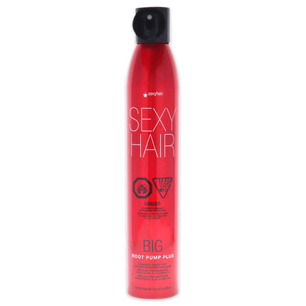 Big Sexy Hair Root Pump Plus Mousse by Sexy Hair for Unisex - 10 oz Mousse - Volumizing Hair Mousse for Root Lift and Body