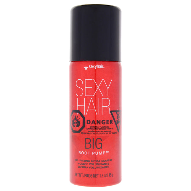 Big Sexy Hair Root Pump Spray Mousse by Sexy Hair for Unisex - 1.6 oz Mousse