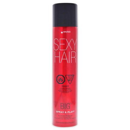 "Big Sexy Hair Spray and Play by Sexy Hair for Unisex - 10 oz Hair Spray"