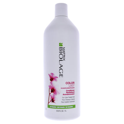 Biolage ColorLast Conditioner by Matrix for Unisex - 33.8 oz Conditioner for Vibrant, Long-Lasting Color
