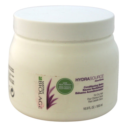 Matrix Biolage Hydrasource Conditioning Balm for Dry Hair - 16.9 oz Unisex Balm for Intense Hydration and Nourishment