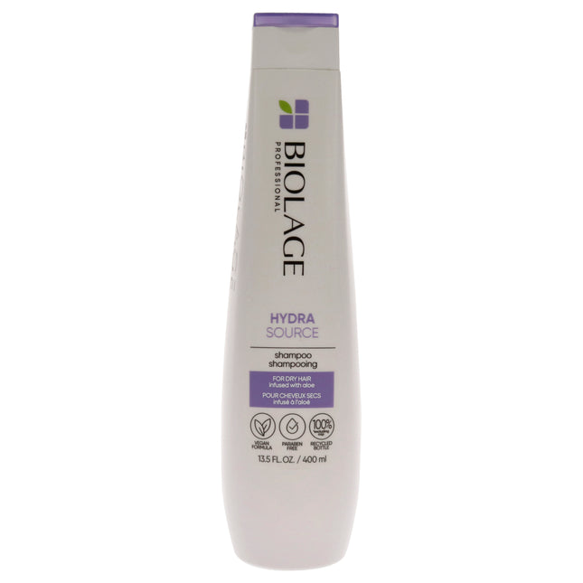 Biolage HydraSource Shampoo by Matrix for Unisex - 13.5 oz - Moisturizing Shampoo for Hydrated Hair