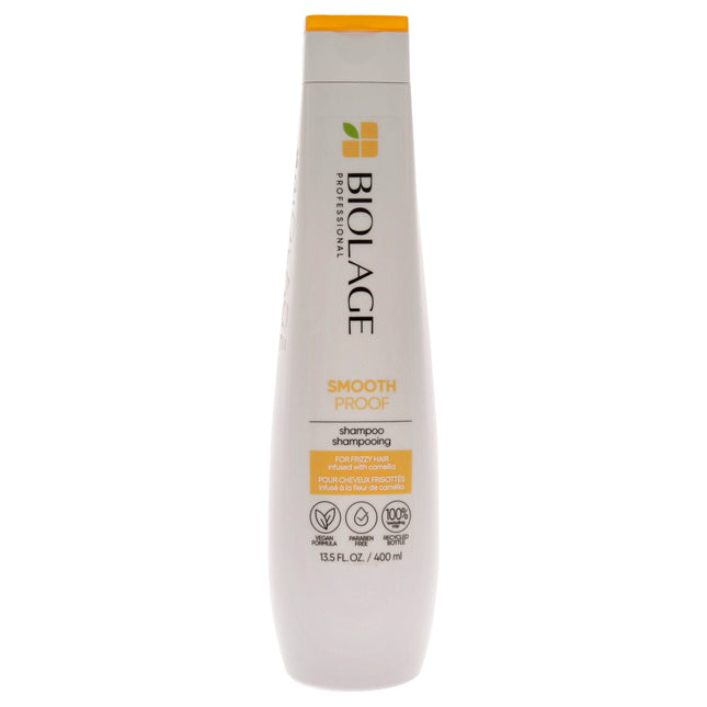 Matrix Biolage SmoothProof Shampoo for Unisex - 13.5 oz - Smoothing Shampoo for Frizz-Free Hair