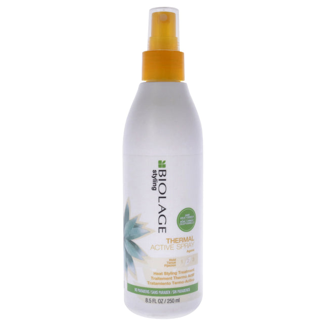 Biolage Styling Thermal Active Spray by Matrix for Unisex - 8.5 oz Hair Spray - Perfect for Heat Styling