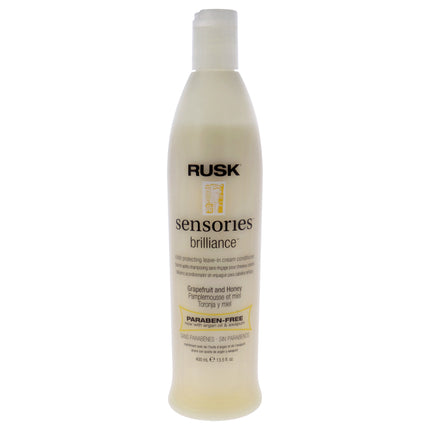 Rusk Sensories Brilliance Conditioner for Unisex - 13.5 oz - Nourishing Hair Conditioner