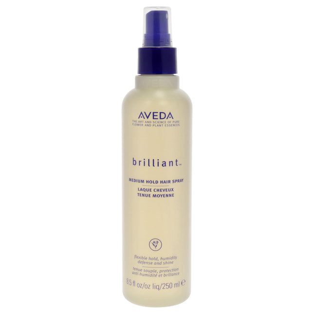 Aveda Brilliant Medium Hold Hair Spray for Unisex - 8.5 oz Hair Spray