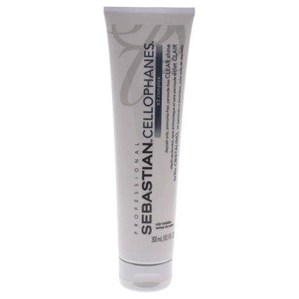 Cellophanes Clear Shine by Sebastian for Unisex - 10.1 oz Gloss - Enhance Your Hair's Natural Luster