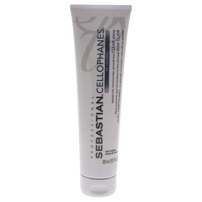 Cellophanes Clear Shine by Sebastian for Unisex - 10.1 oz Gloss - Enhance Your Hair's Natural Luster