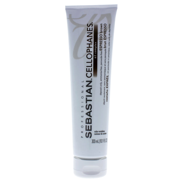 Sebastian Cellophanes Expresso Brown Hair Color for Unisex - 10.1 oz