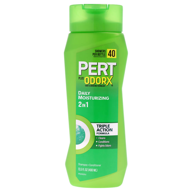 "Pert 2 in 1 Complete Shampoo and Conditioner for Unisex - 13.5 oz"