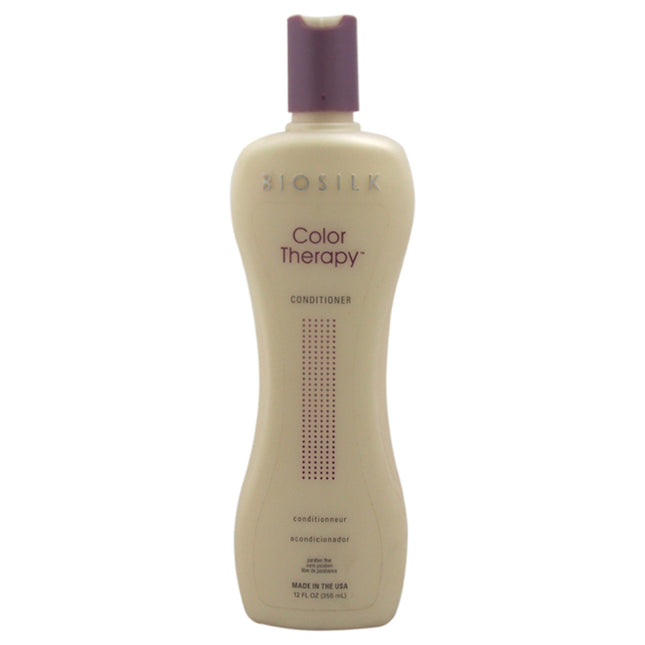 Biosilk Color Therapy Conditioner - Nourishing Hair Treatment for All Genders - 12 oz