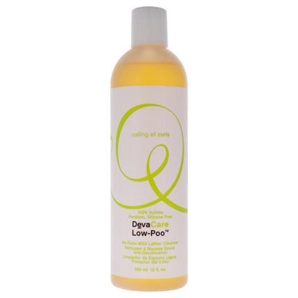 DevaCurl DevaCare Low-Poo No-Fade Mild Lather Cleanser - 12 oz - Unisex Cleanser