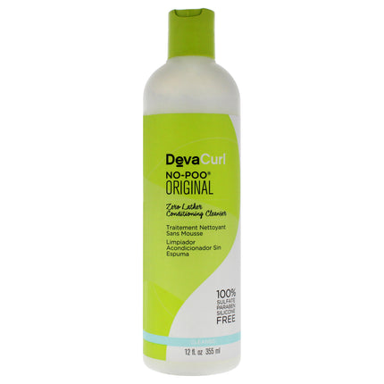 DevaCurl No-Poo Zero Lather Conditioning Cleanser - 12 oz Unisex Cleanser