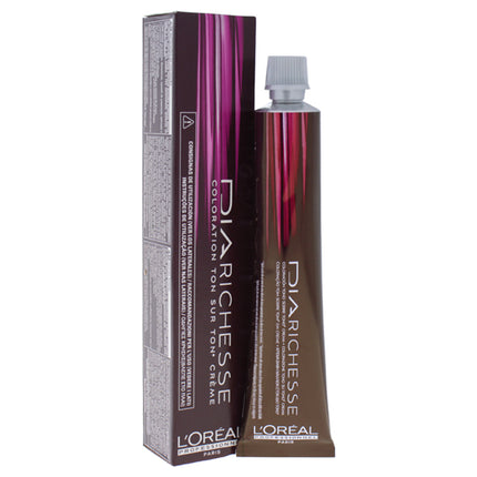 Dia Richesse Hair Color - 5.54 Intense Mahogany by L'Oreal Paris for Unisex - 1.7 oz Hair Color - Long-lasting Vibrant Mahogany Shade