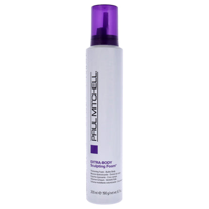 Paul Mitchell Extra Body Sculpting Foam for Unisex - 6.7 oz Foam - Volumizing Hair Styling Product