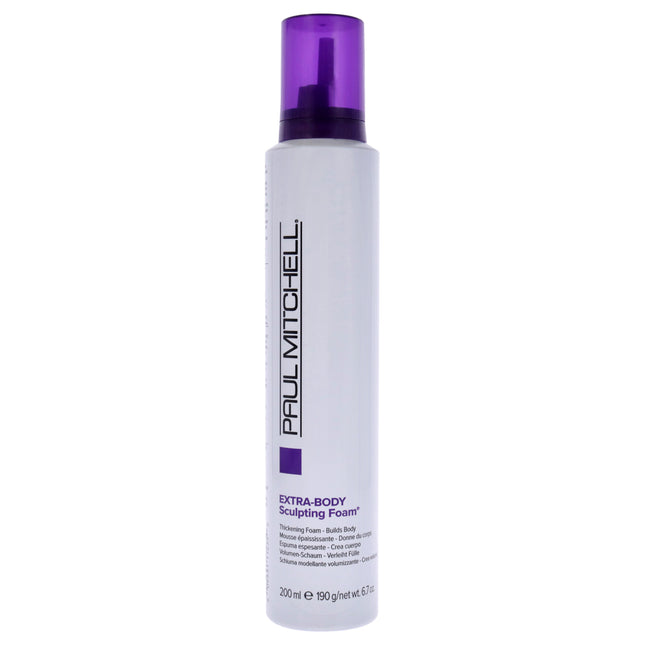 Paul Mitchell Extra Body Sculpting Foam for Unisex - 6.7 oz Foam - Volumizing Hair Styling Product