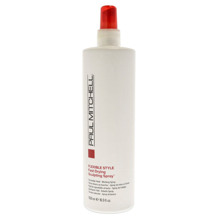 Paul Mitchell Flexible Style Fast Drying Sculpting Spray for Unisex - 16.9 oz Hair Spray